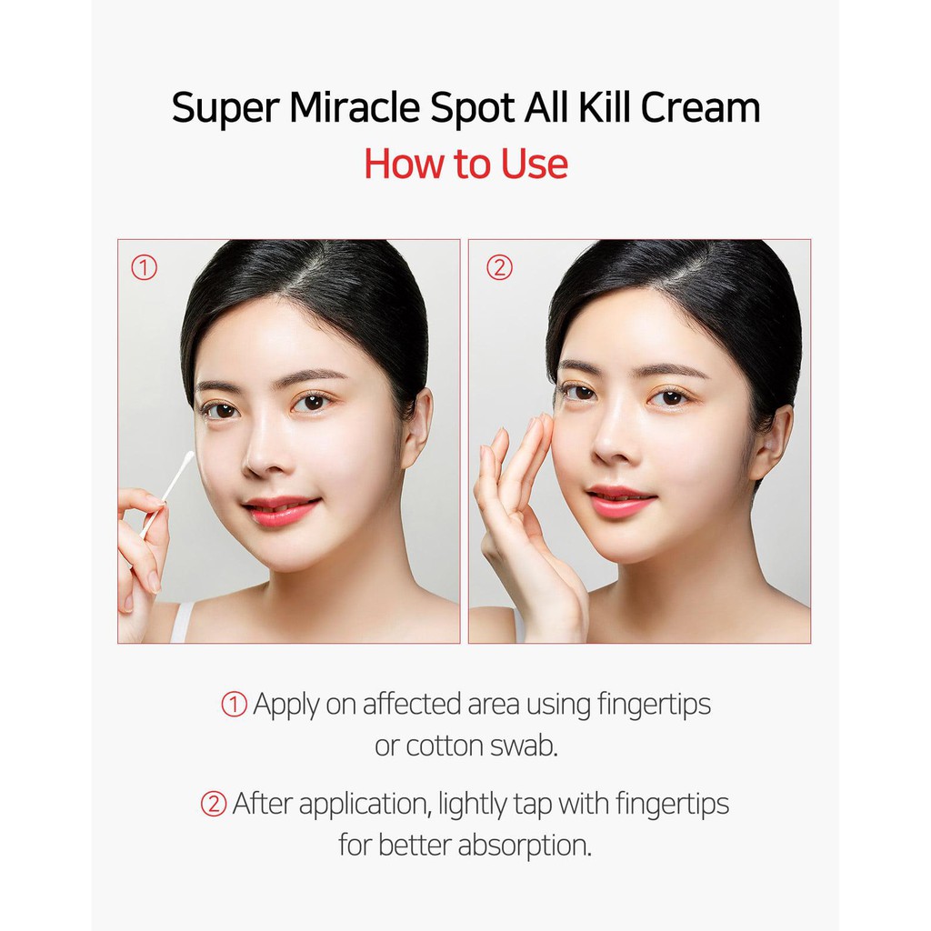 [CHÍNH HÃNG] Kem Ngừa Mụn Some By Mi AHA/BHA/PHA 14 Days Super Miracle Spot All Kill Cream 30ml