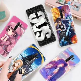 XIAOMI Ốp Lưng Trong Suốt In Hình Sword Art Online Cho Xiaomi Redmi Note 9 9s 8 8t Pro Max Tb126