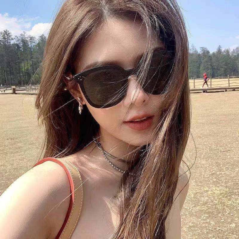 Kính Mát Tròn Nhỏ Chống Tia UV Phong Cách Hàn Quốc Cho Nữ