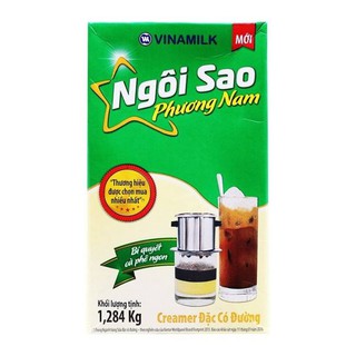 Kem đặc có đường Ngôi sao Phương Nam xanh lá hộp 1.284kg