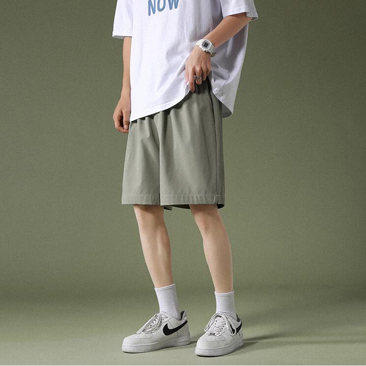 Quần short thể thao màu trơn đơn giản dành cho nam