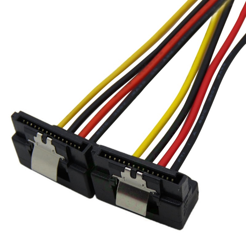 Cáp Chuyển Đổi Sata 20cm 15-pin 2 Sang 15p X 90