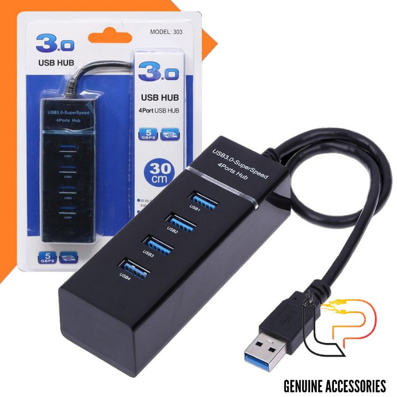 BỘ CHIA 4 CỔNG USB 3.0 - HUB 1-4 USB 3.0