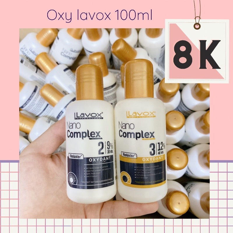 Oxy trợ nhuộm LAVOX COMPLEX 100ml