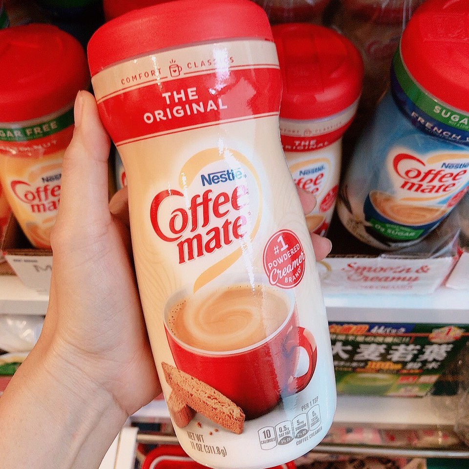Bột kem pha cafe Nestle Coffee Mate ăn kiêng không đường