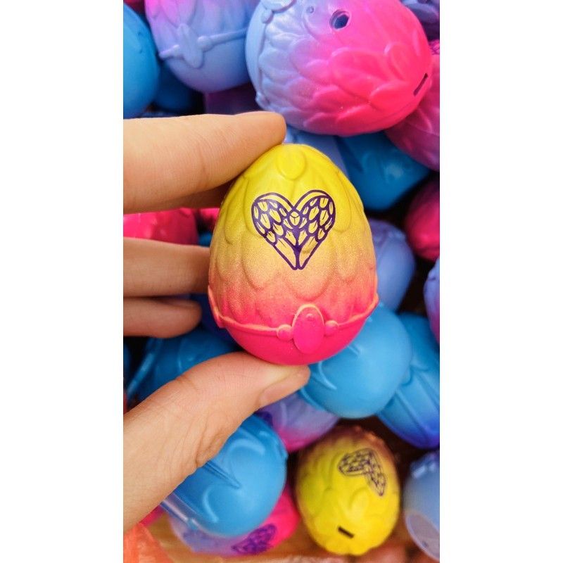 ... Trứng Hatchimals vỉ hồng kèm linh thú chính hãng