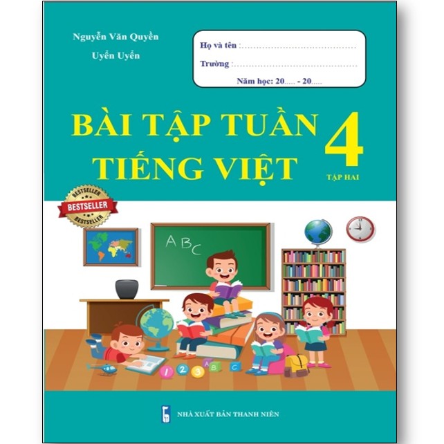Sách - Bài Tập Tuần Tiếng Việt 4 - Tập 2 (1 cuốn)