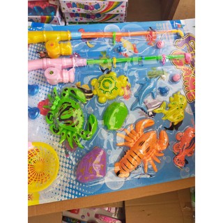 Vỉ câu cá 2 cần đồ chơi cho bé