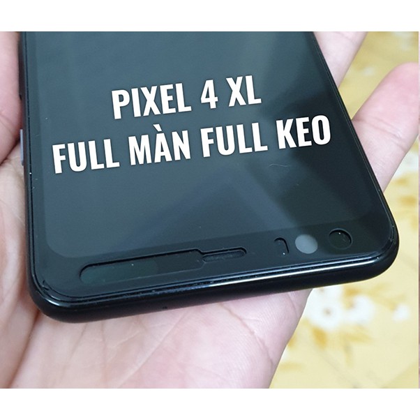 [Google Pixel 4 XL/ 4XL] Kính cường lực FULL màn FULL keo Glass Pro+ 9H