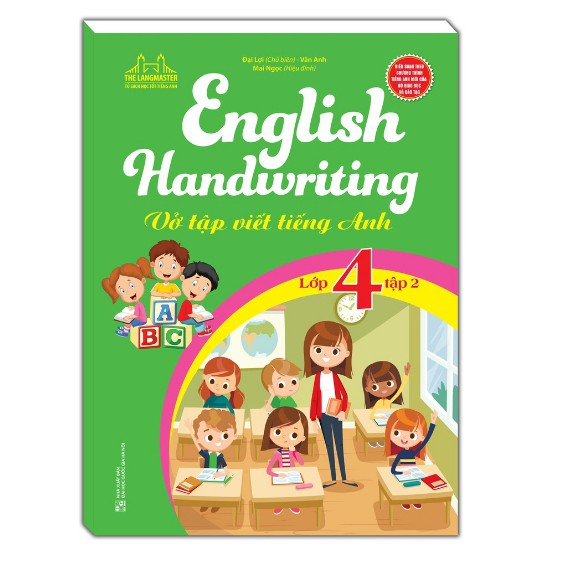 Sách - English Handwriting - Vở tập viết tiếng anh lớp 4 tập 2