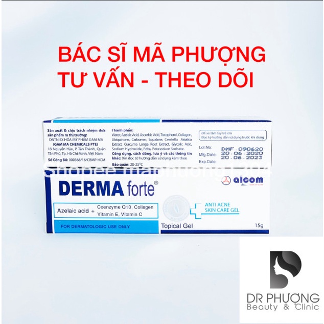 [CHÍNH HÃNG] Giảm Thâm mụn DERMA FORTE