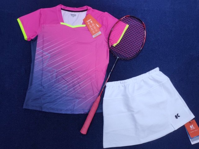 Áo cầu lông kingyoe + váy libo