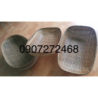 Nôi tre 95x65 kèm nệm lót