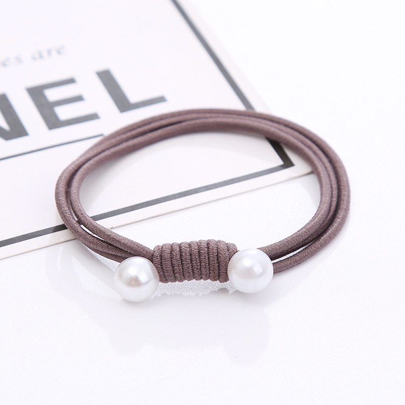 Dây Buộc Tóc Ba Dây Co Giãn Cao Phong Cách Mới Cho Nữ