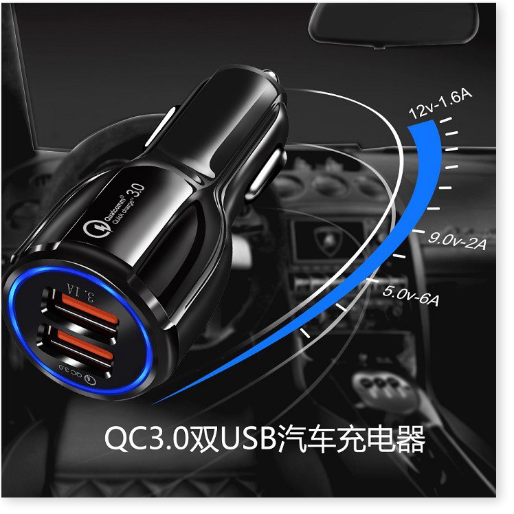 Tẩu sạc ô tô kiêm nghe nhạc MP3, kết nối điện thoại qua bluetooth, kết nối dàn âm thanh trên xe qua sóng FM