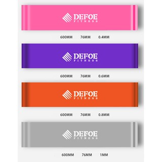 Dây mini band đàn hồi kháng lực tập mông đùi bản to không xoắn siêu bền - Miniband