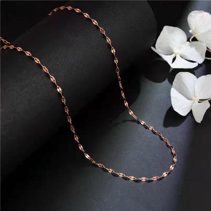 Dây chuyền vòng cổ nữ titan dây trúc S10-302A - CAM KẾT KHÔNG GỈ, KHÔNG BAY MÀU - BẢO HÀNH 12 THÁNG
