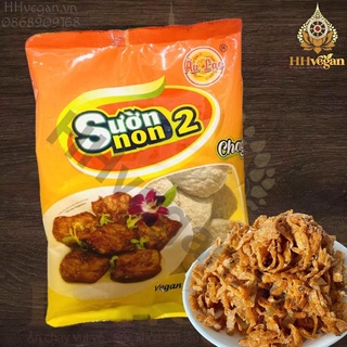 Sườn non chay âu lạc - 1 gói 100g - đồ chay khô âu lạc - thực phẩm chay