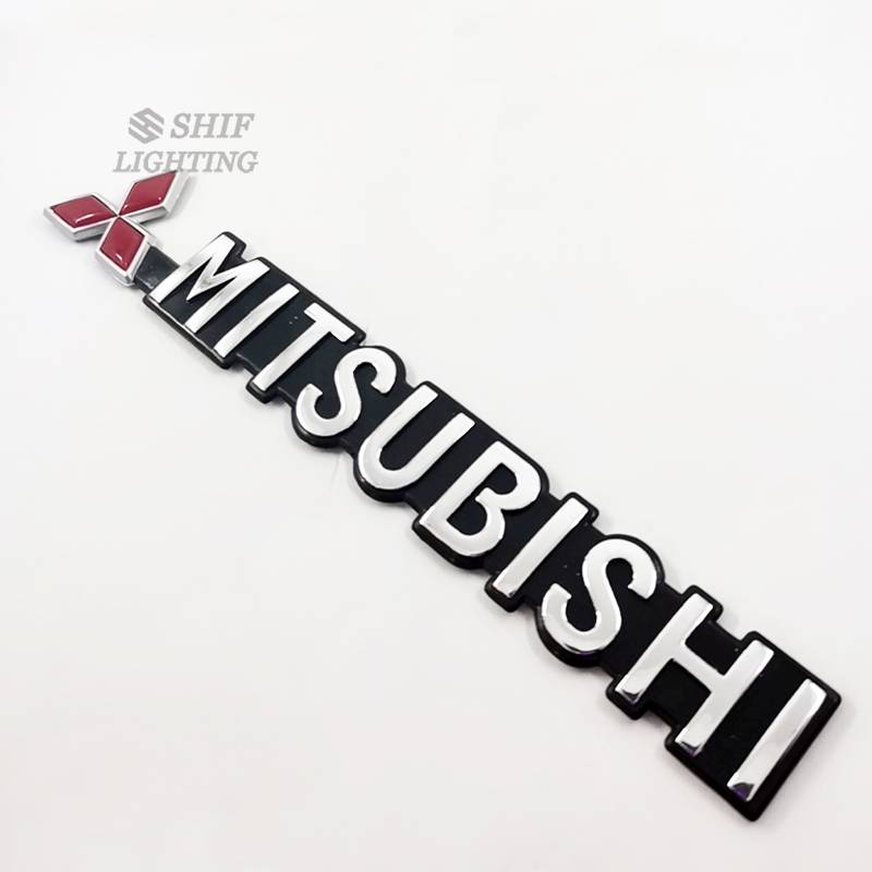 1 Logo Dán Trang Trí Cho Xe Mitsubishi
