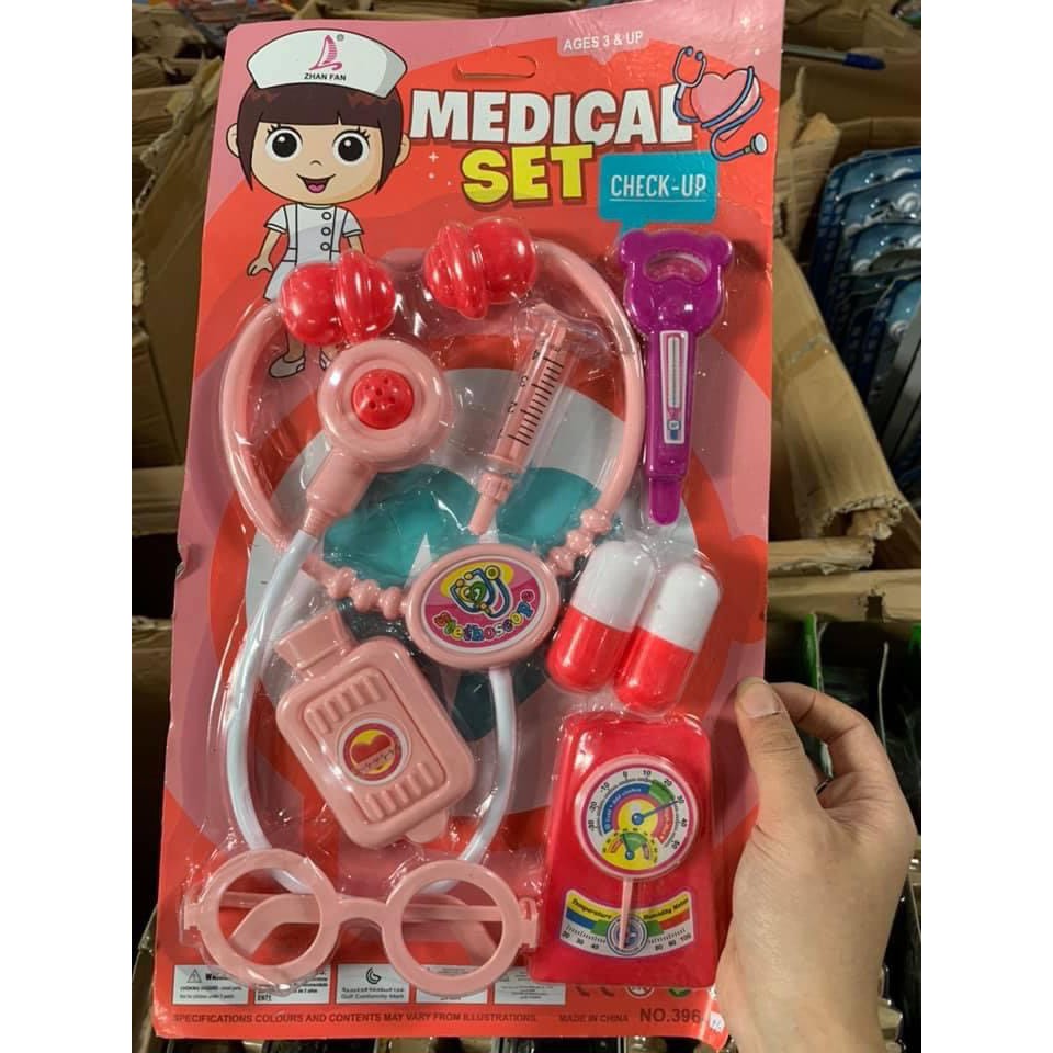 Bồ đồ chơi giáo dục mô phỏng dụng cụ đồ nghề bác sĩ