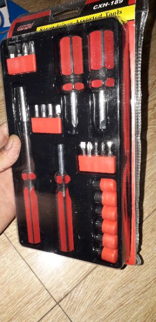 Sét tua vít đa năng gồm 23 món CXH189 rất đẹp