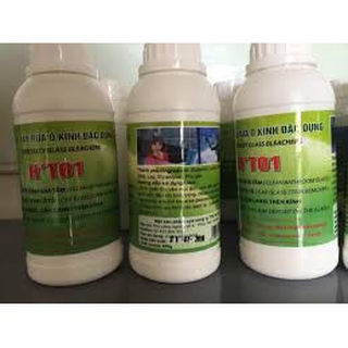 [ FOLLOW SHOP ] NƯỚC TẨY Ố MỐC KÍNH H+T01( Kính Ô Tô, Tẩy Cặn Canxi Trên Kính)500ml.
