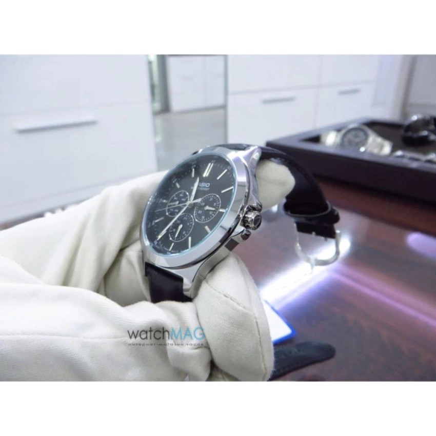 Đồng hồ nam dây da Casio chính hãng Anh Khuê MTP-V300L-1AUDF | BigBuy360 - bigbuy360.vn