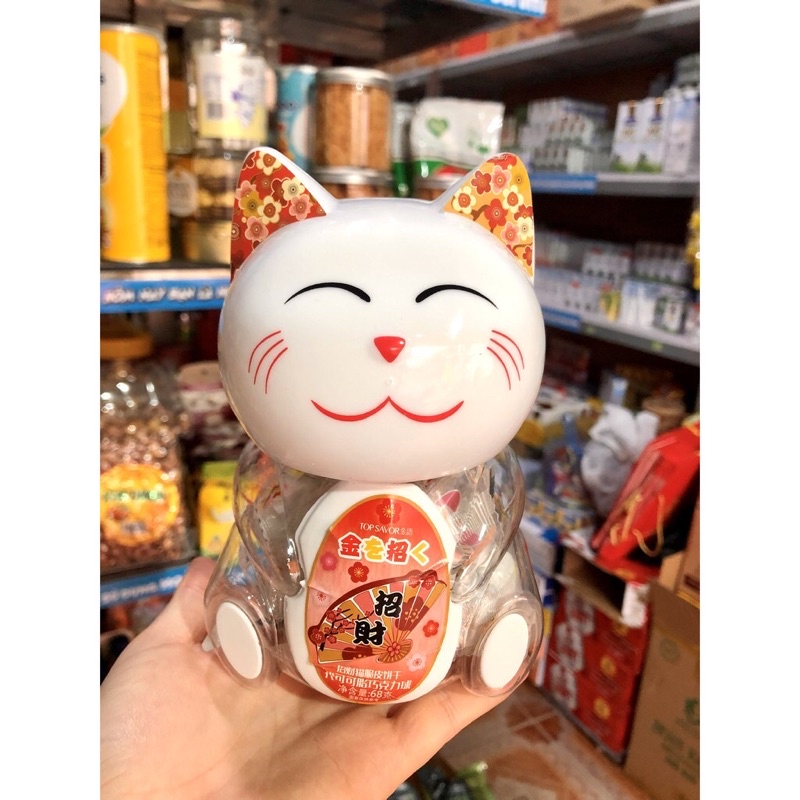 Kẹo socola Mèo thần tài Hồng Kông 32k/ 1 con 68gr