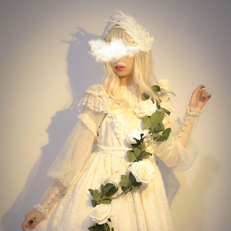 Kẹp Tóc Hình Cánh Thiên Thần Phong Cách Lolita