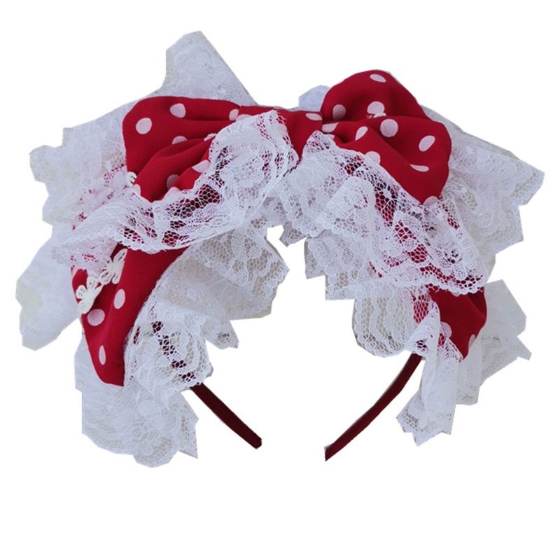 Băng Đô Nơ Ren Xinh Xắn Dành Cho Nữ