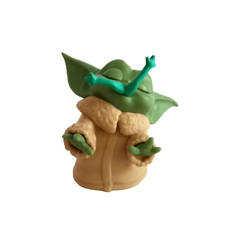 IVORY Mô Hình Nhân Vật Yoda Trong Phim Star Wars Kích Thước 4-6cm Chất Lượng Cao