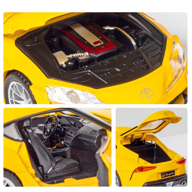 Mô Hình Xe Hơi Toyota Supra Bằng Hợp Kim Tỉ Lệ 1: 32