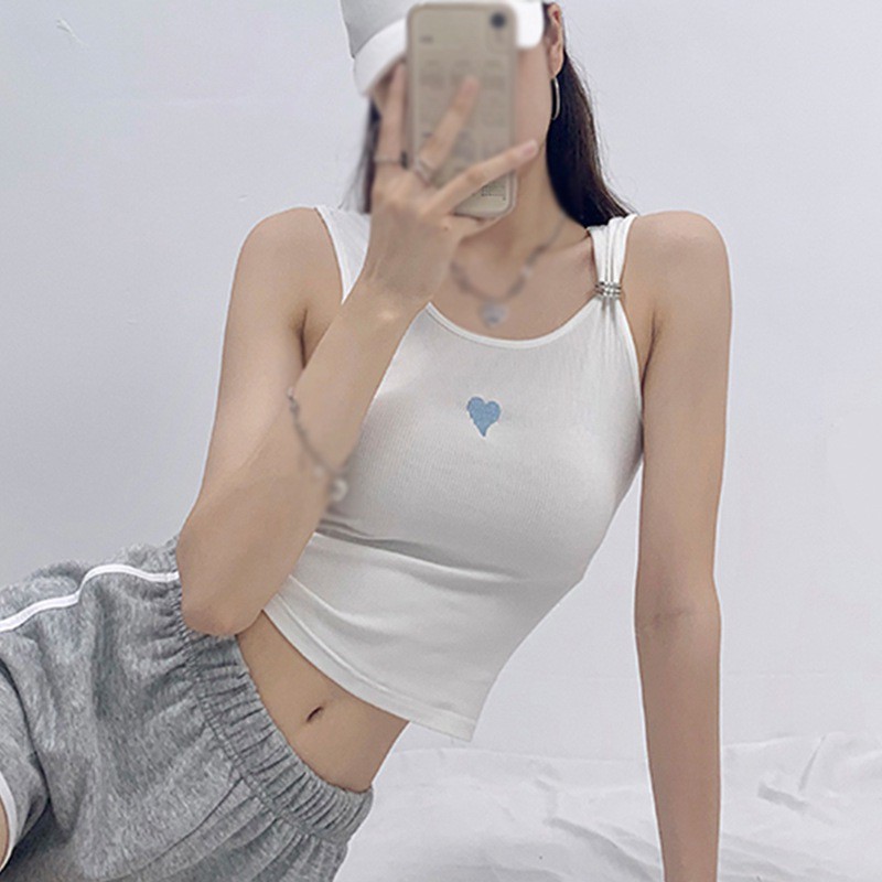 Áo Thun Không Tay Dáng Ôm Thời Trang Mùa Hè Cho Nữ