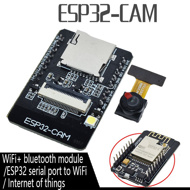 Camera Không Dây Kết Nối Wifi + Bluetooth Esp32-Cam Lile Với Ov2640