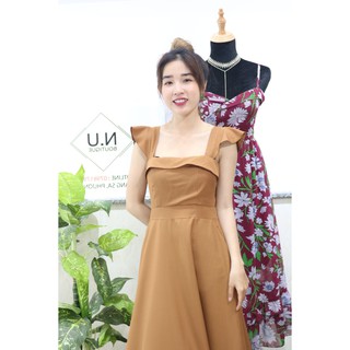 Đầm Maxi Xòe Cổ Vuông - NU60