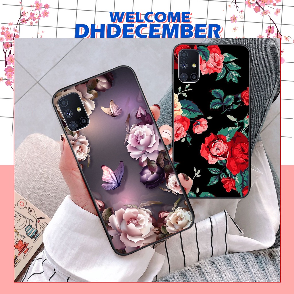 Ốp lưng Samsung Galaxy A51 / A71 in hình hoa tinh tế , mới mẻ DH DECEMBER