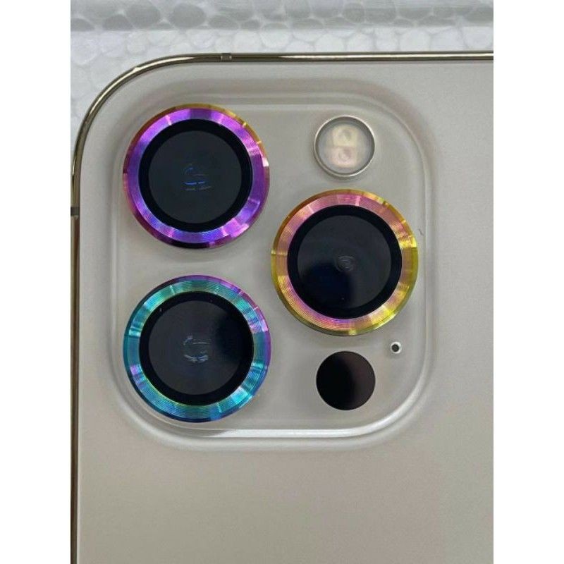 [ Titan cầu vồng ] Dán bảo vệ từng mắt Camera iPhone 13 pro max/12 Mini,12,12 Pro,12 pro max ip11 pro max ip11 11 pro.