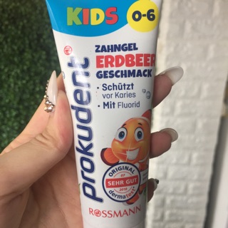 Kem đánh răng prokudent cho bé