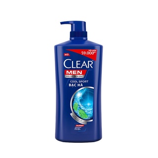 Dầu tắm gội CLEAR Men - ACTIVE COOL MÁT LẠNH - 630 g