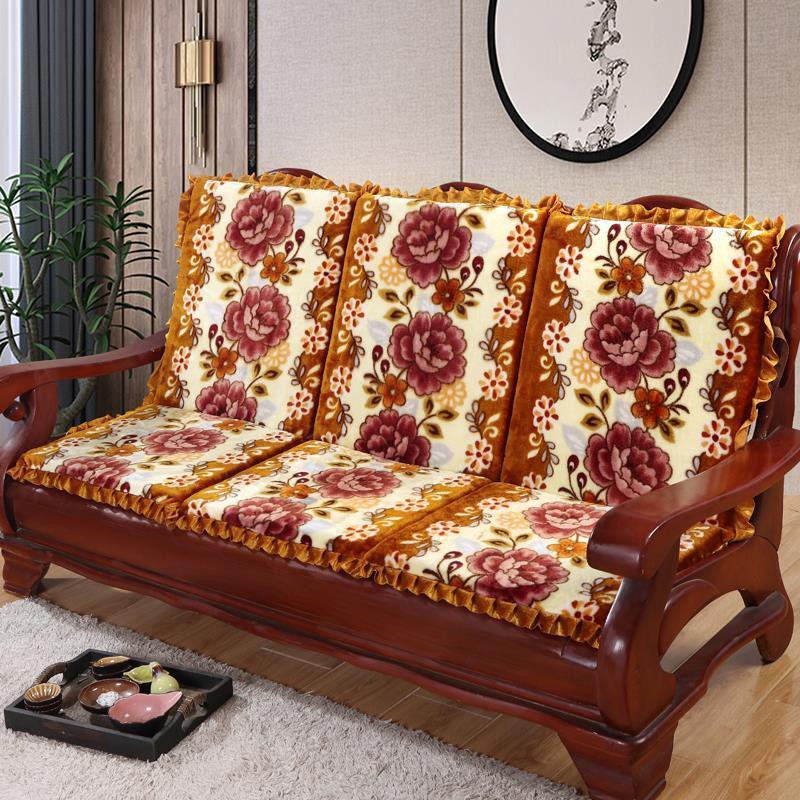 Đệm Tựa Lưng Dày Dặn Êm Ái Cho Ghế Sofa Gỗ