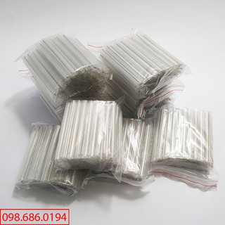 500 Ống co nhiệt hàn cáp quang 60MM - Loại lớn - 2 thanh trợ lực