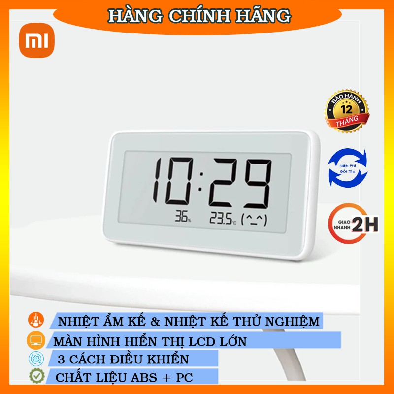 Nhiệt kế, đo độ ẩm, đo nhiệt độ Xiaomi MiJia Smart Pro kết nối Mi Home