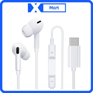Tai nghe Type-C hộp meka vuông - Tai nghe dây có mic đàm thoại