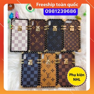 Ốp Vuông LV chữ nhỏ - chữ to dùng cho iphone 6,6/7,8/7,8 Plus/X,XS/XSMAX/11/11 pro max/ip12 6.1/12 6.7