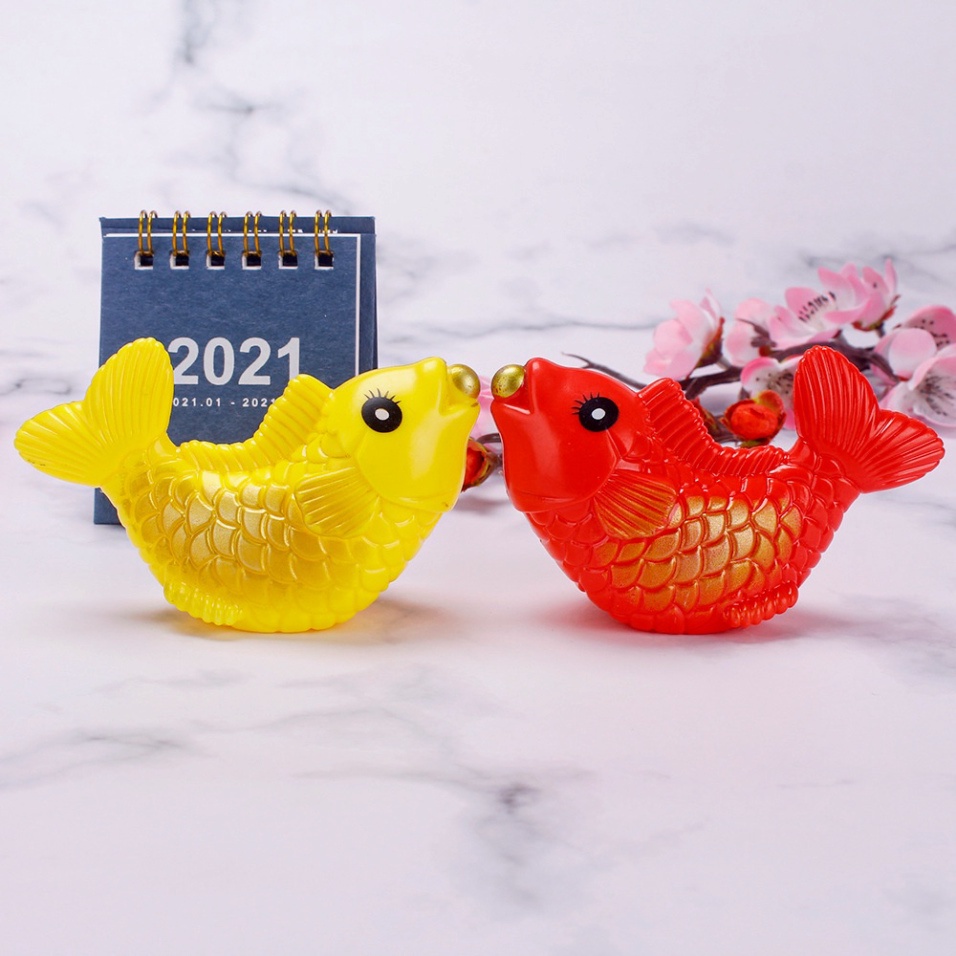 đồ trang trí bánh [FREESHIP❤️] cá đỏ cá vàng trang trí bánh kem