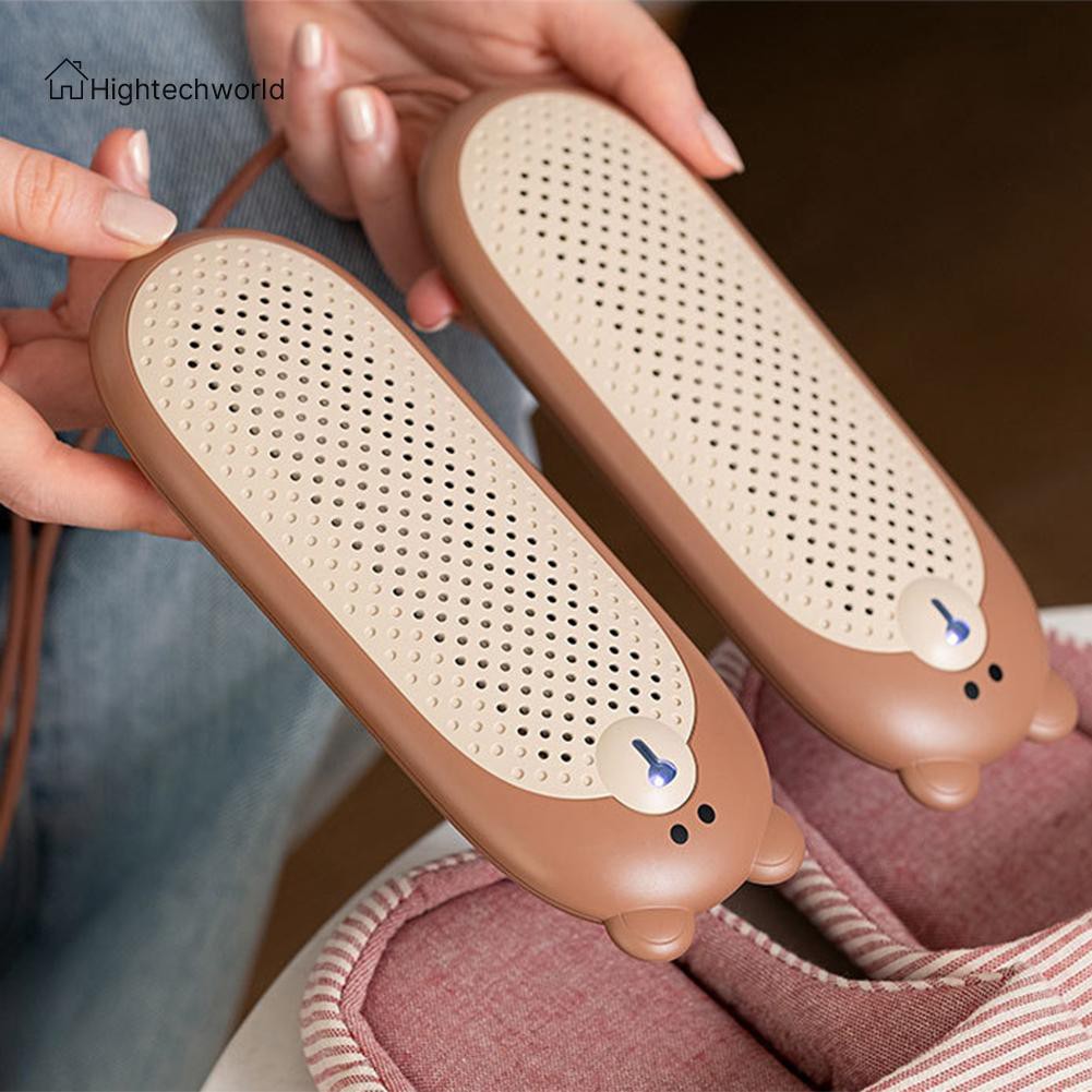 Portable USB Smart UV Bear Shaped Shoe Dryer Heater Deodorizer Dehumidify Device꒪NICE