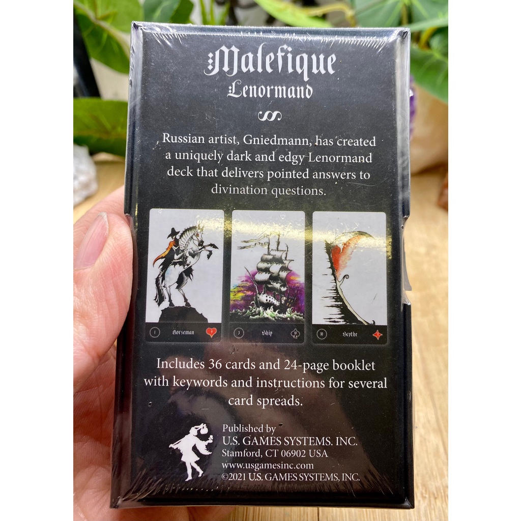 Bộ bài Malefique Lenormand - AUTH