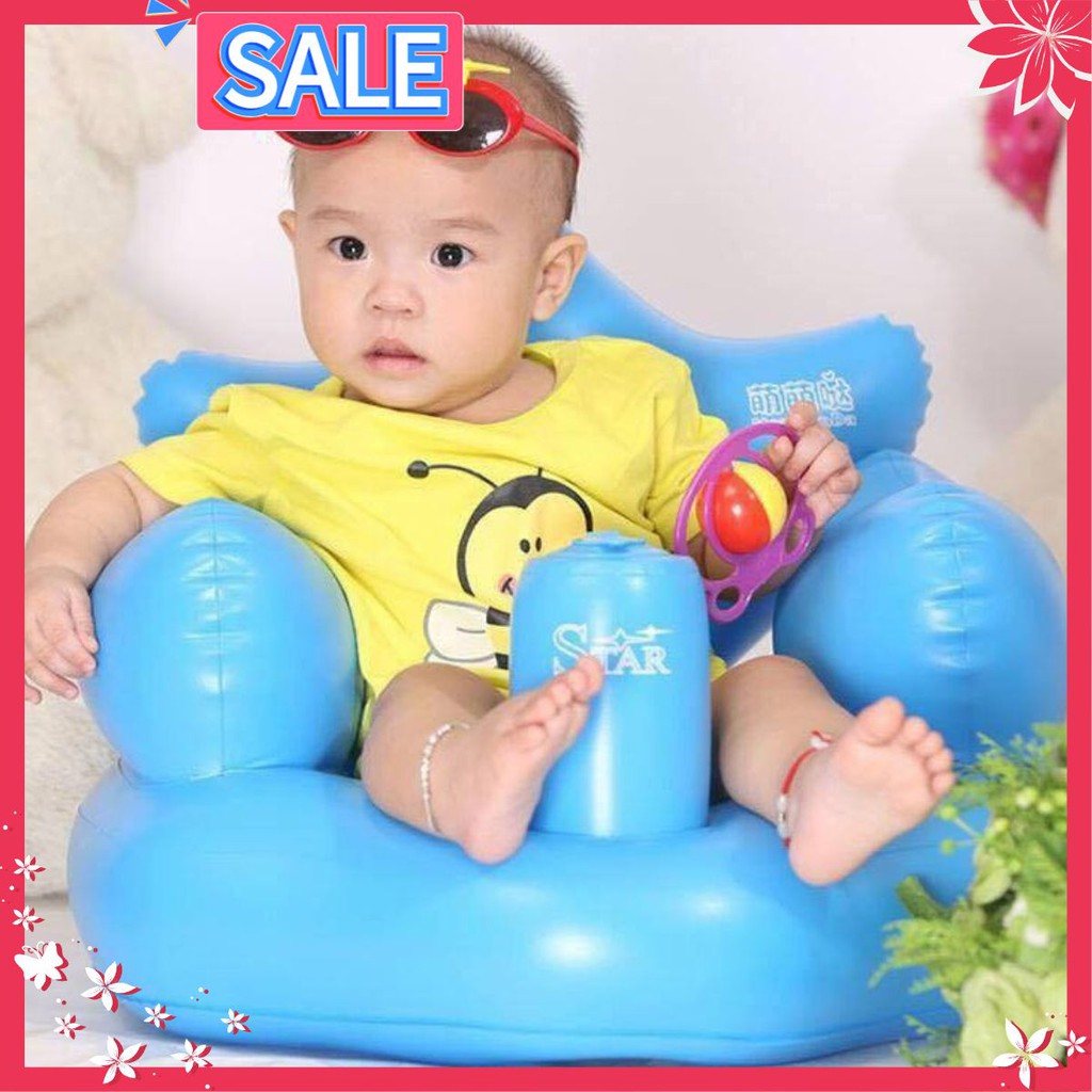 (SIÊU SALE) GHẾ HƠI TẬP NGỒI ĐỠ CỔ CHO BÉ (CAM KẾT HÀNG LOẠI 1) (FREE SHIP)