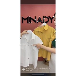 Áo SM cộc 2 túi ngực MINADY