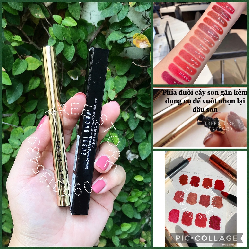 [PHÂN PHỐI CHÍNH HÃNG] Son Bobbi Brown Luxe Defining Lipstick